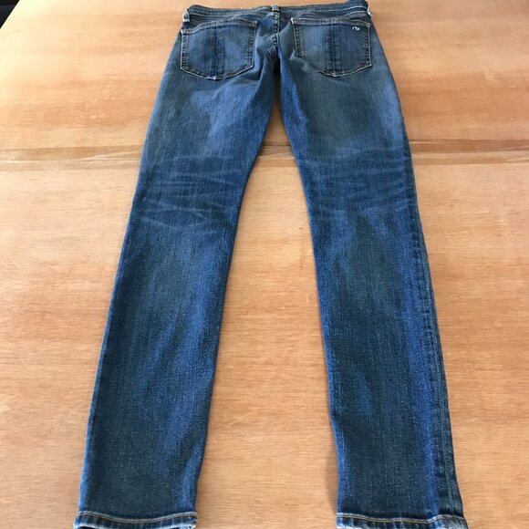 Rag & Bone Cate Mid Rise Skinny Jeans Women 26 Mid Rise Dark Wash Stretch 16297 - Picture 2 of 13